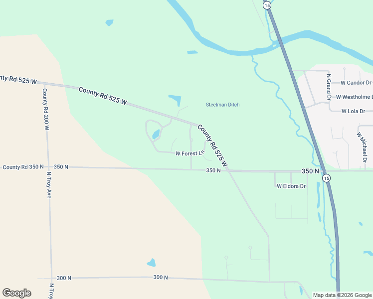 map of restaurants, bars, coffee shops, grocery stores, and more near 3585 North Sycamore Drive in Marion