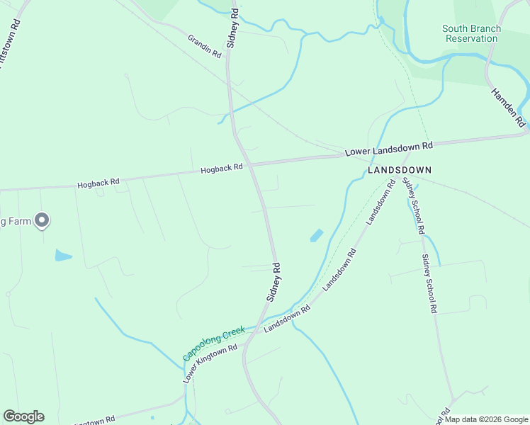 map of restaurants, bars, coffee shops, grocery stores, and more near 205 Sidney Road in Franklin Township