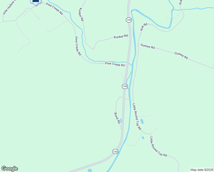 map of restaurants, bars, coffee shops, grocery stores, and more near 61 Bond Road in Lenhartsville