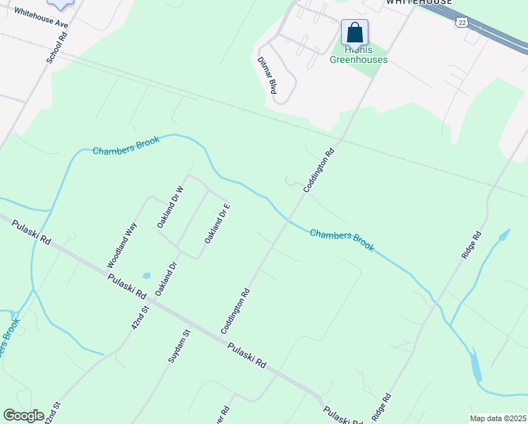 map of restaurants, bars, coffee shops, grocery stores, and more near 30 Coddington Road in Readington Township