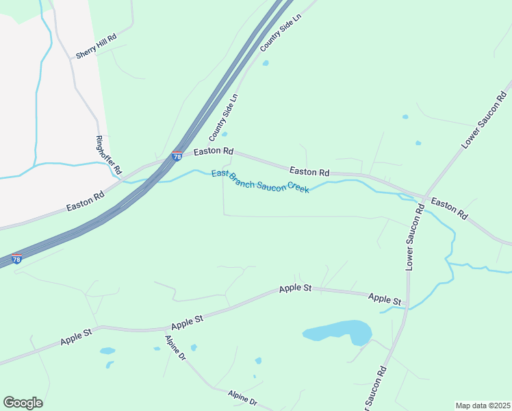 map of restaurants, bars, coffee shops, grocery stores, and more near 2539 Kings Mill Road in Hellertown