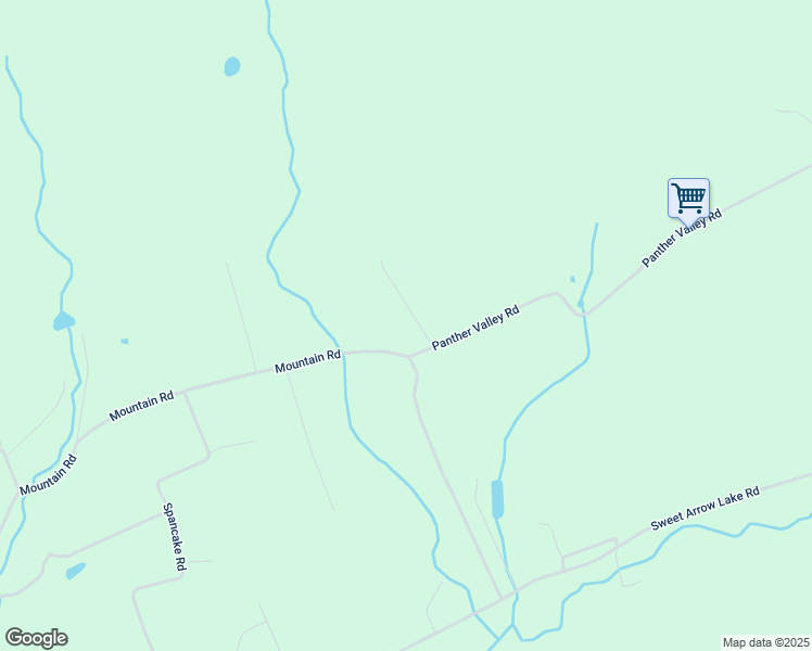 map of restaurants, bars, coffee shops, grocery stores, and more near 15 Hidden Acres Drive in Pine Grove