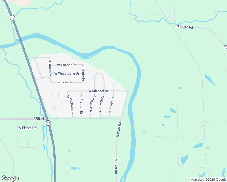 map of restaurants, bars, coffee shops, grocery stores, and more near 1600 North Michael Drive in Marion