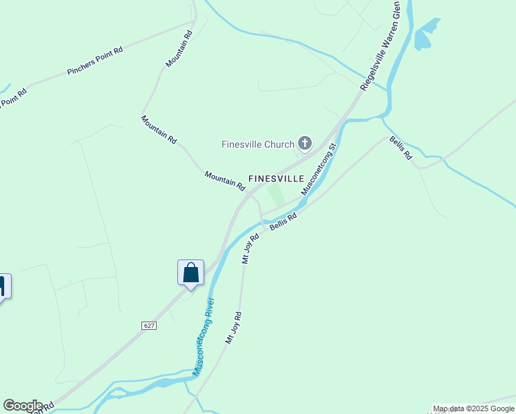 map of restaurants, bars, coffee shops, grocery stores, and more near 191 Mount Joy Road in Alpha