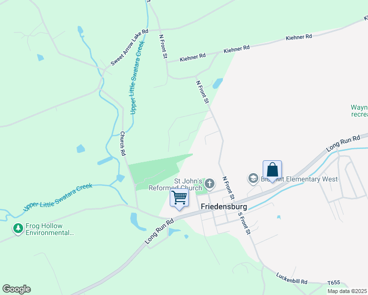 map of restaurants, bars, coffee shops, grocery stores, and more near 81 North Front Street in Schuylkill Haven