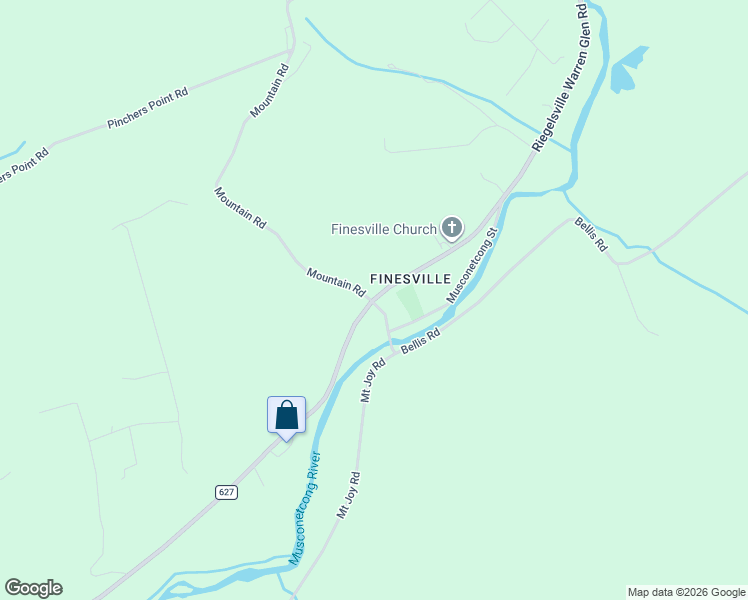 map of restaurants, bars, coffee shops, grocery stores, and more near 191 Mount Joy Road in Alpha