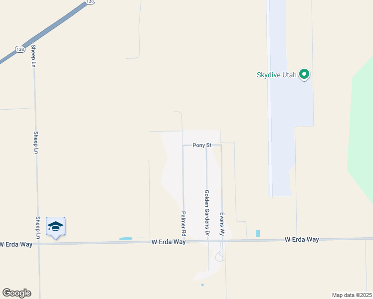 map of restaurants, bars, coffee shops, grocery stores, and more near 4328 Palmer Road in Erda