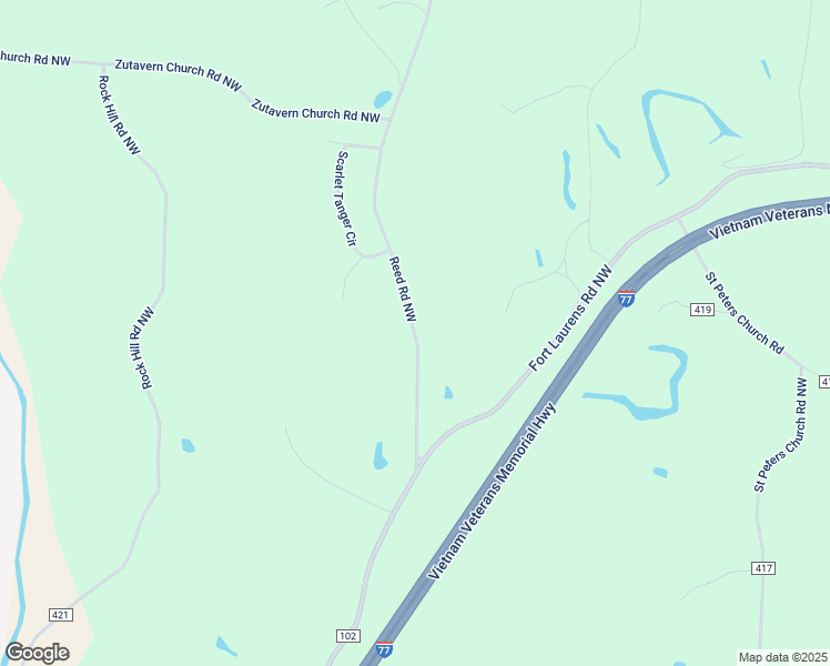 map of restaurants, bars, coffee shops, grocery stores, and more near 7875 Reed Road Northwest in Strasburg