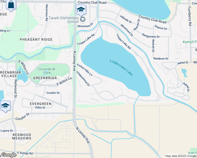map of restaurants, bars, coffee shops, grocery stores, and more near 1215 Forest Hills Lane in Fort Collins