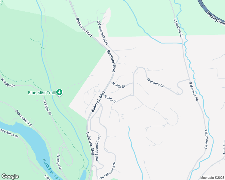 map of restaurants, bars, coffee shops, grocery stores, and more near 503 Sandylynn Road in Gibsonia