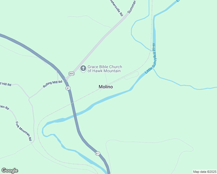 map of restaurants, bars, coffee shops, grocery stores, and more near 2 Happy Valley Road in Orwigsburg