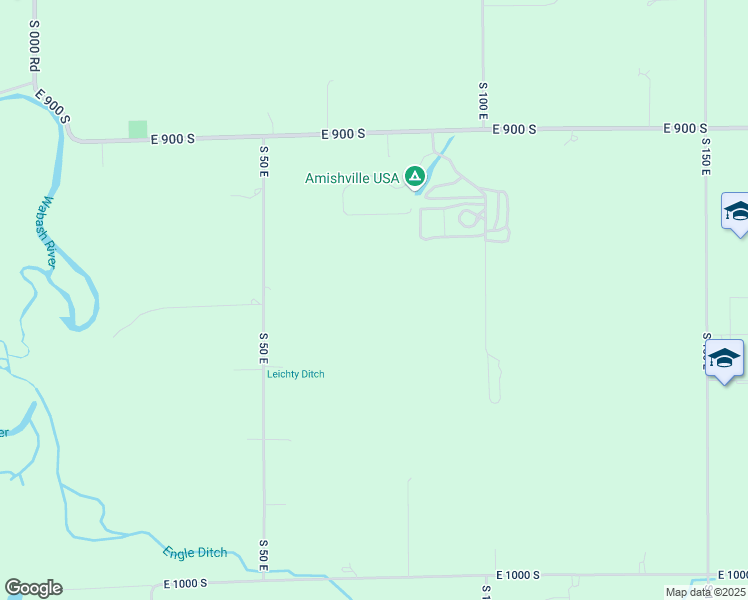 map of restaurants, bars, coffee shops, grocery stores, and more near 9403 South 50 East in Geneva