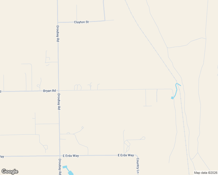 map of restaurants, bars, coffee shops, grocery stores, and more near 1491 Bryan Road in Erda