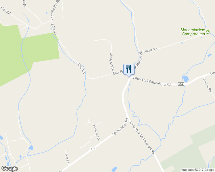 map of restaurants, bars, coffee shops, grocery stores, and more near in Holland Township