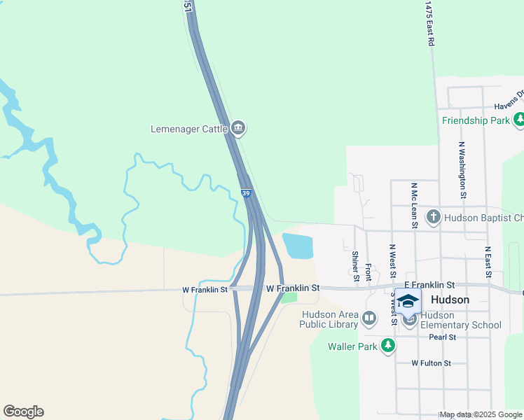 map of restaurants, bars, coffee shops, grocery stores, and more near in Hudson