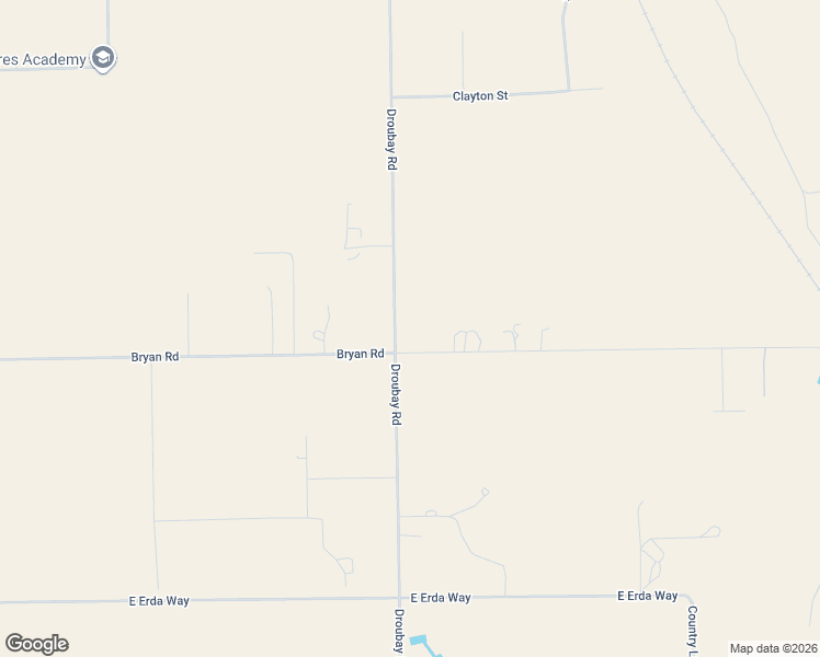 map of restaurants, bars, coffee shops, grocery stores, and more near 4442 Droubay Road in Erda