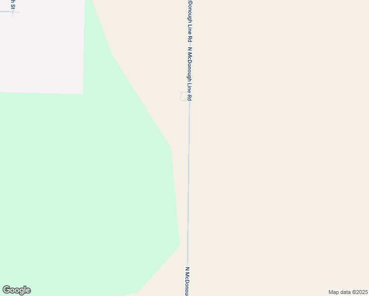 map of restaurants, bars, coffee shops, grocery stores, and more near 22898-23128 North McDonough Co Line Road in Prairie City