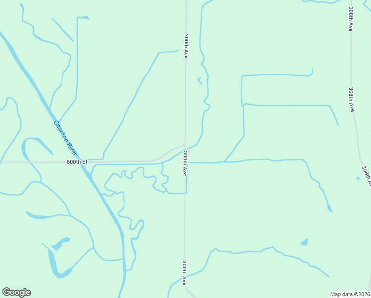 map of restaurants, bars, coffee shops, grocery stores, and more near 29914 300th Avenue in Moulton