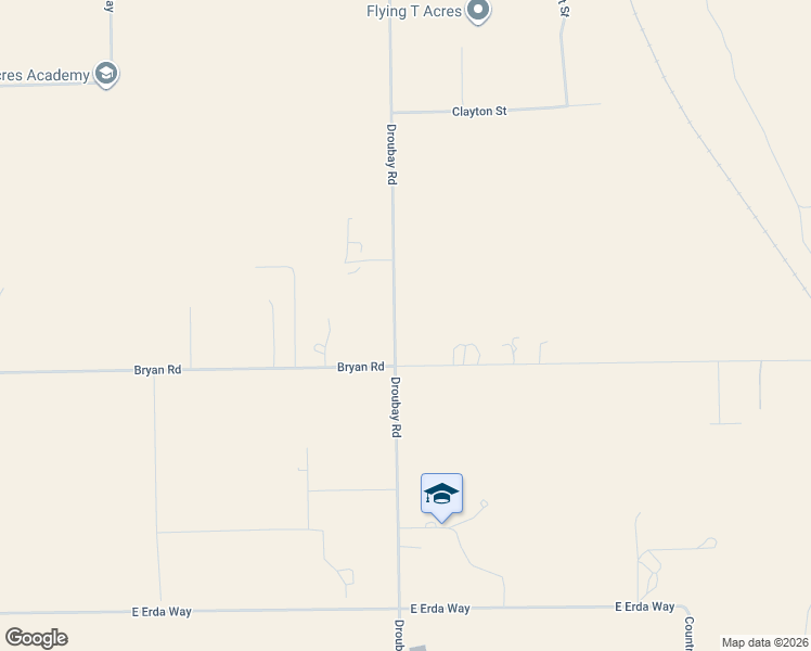 map of restaurants, bars, coffee shops, grocery stores, and more near 4492 Droubay Road in Erda