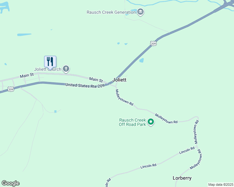 map of restaurants, bars, coffee shops, grocery stores, and more near in Schuylkill County