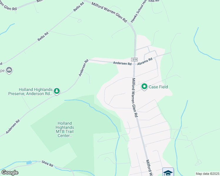 map of restaurants, bars, coffee shops, grocery stores, and more near 31 Gridley Circle in Milford