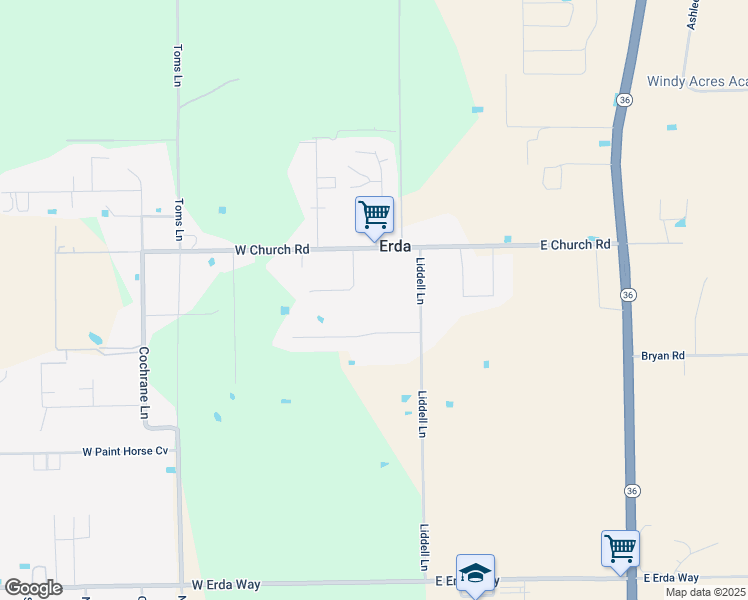 map of restaurants, bars, coffee shops, grocery stores, and more near 81 West Hummingbird Lane in Erda