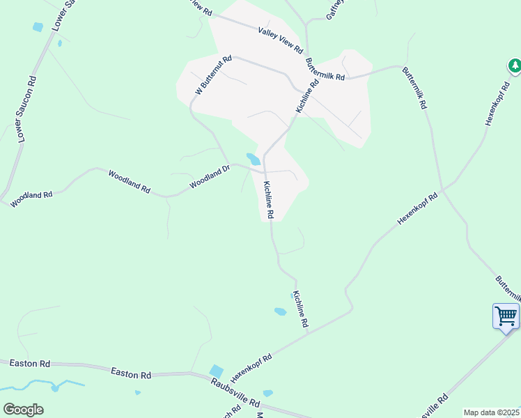 map of restaurants, bars, coffee shops, grocery stores, and more near 335 Kichline Road in Hellertown