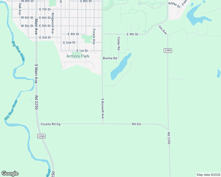 map of restaurants, bars, coffee shops, grocery stores, and more near 935 Pine Ridge Road in Crete