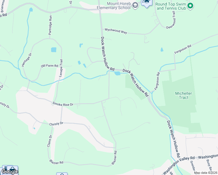 map of restaurants, bars, coffee shops, grocery stores, and more near 10 Blazier Road in Warren