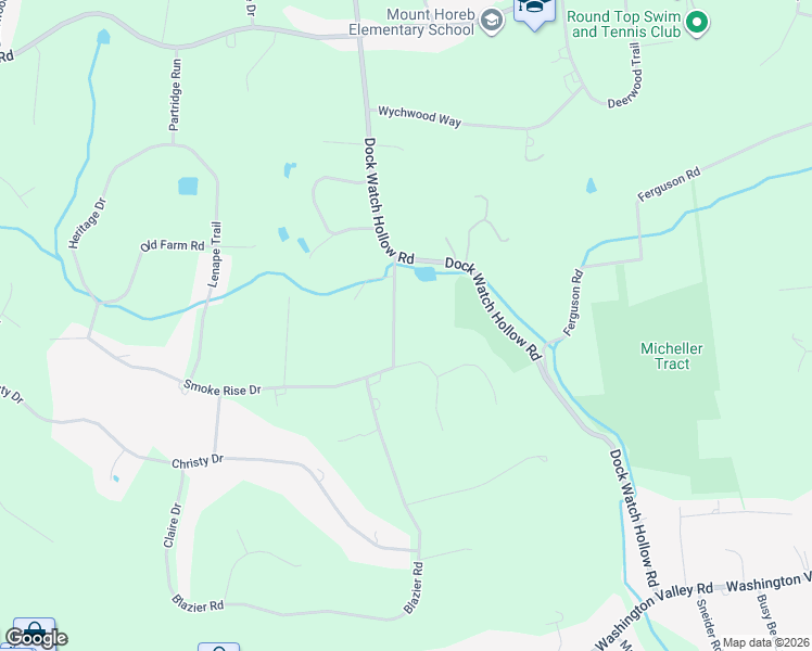 map of restaurants, bars, coffee shops, grocery stores, and more near 10 Blazier Road in Warren