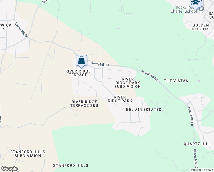 map of restaurants, bars, coffee shops, grocery stores, and more near 1297 River Ridge Drive in Redding
