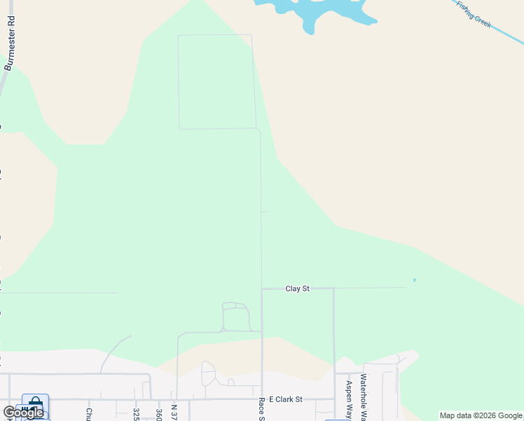 map of restaurants, bars, coffee shops, grocery stores, and more near Race Street in Grantsville
