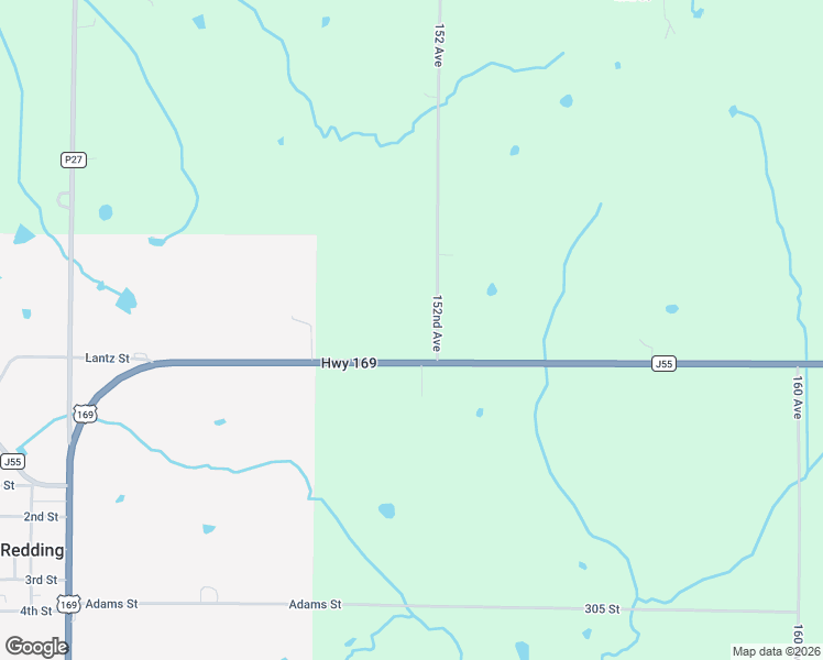 map of restaurants, bars, coffee shops, grocery stores, and more near 152nd Avenue in Redding