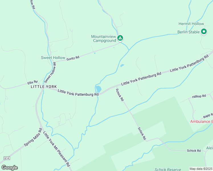 map of restaurants, bars, coffee shops, grocery stores, and more near 53 Little York Pattenburg Road in Milford