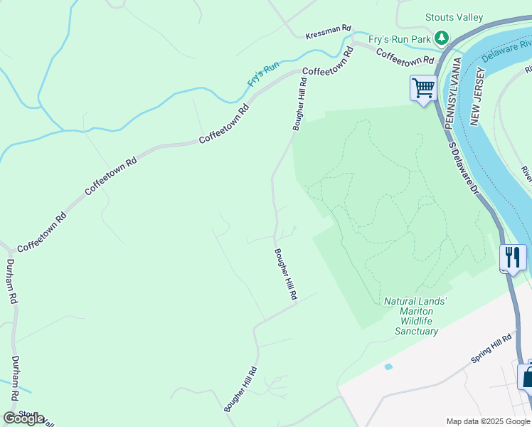 map of restaurants, bars, coffee shops, grocery stores, and more near 295 Bougher Hill Rd in Easton