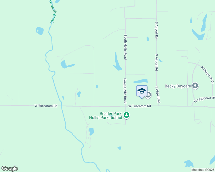 map of restaurants, bars, coffee shops, grocery stores, and more near 6417 South Hollis Road in Peoria