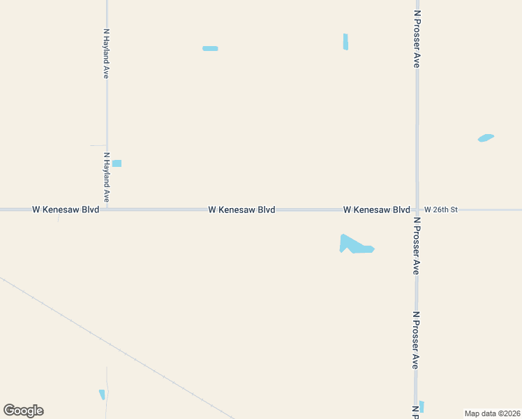 map of restaurants, bars, coffee shops, grocery stores, and more near 6821 West Kenesaw Boulevard in Juniata