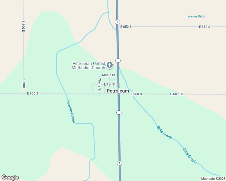 map of restaurants, bars, coffee shops, grocery stores, and more near in Petroleum