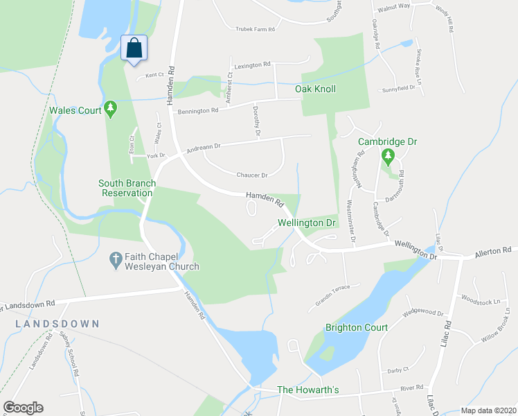 map of restaurants, bars, coffee shops, grocery stores, and more near 8 Highland Circle in Hunterdon County