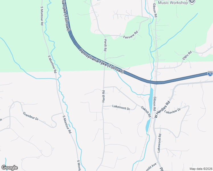 map of restaurants, bars, coffee shops, grocery stores, and more near 5182 Hardt Road in Gibsonia