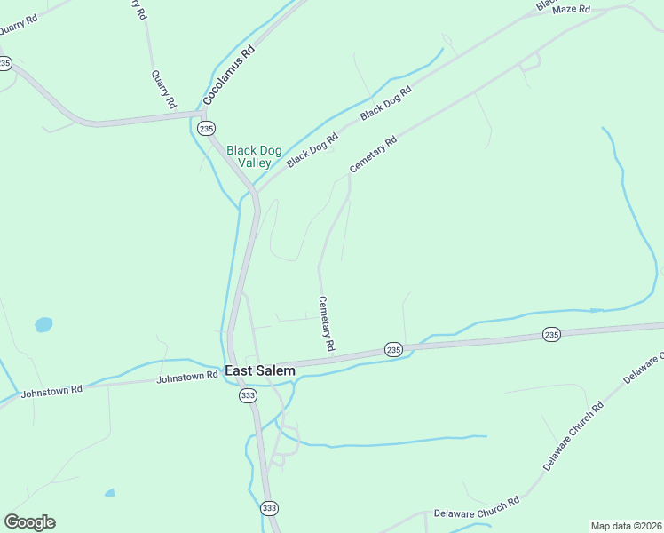 map of restaurants, bars, coffee shops, grocery stores, and more near 170 Cemetary Road in Thompsontown