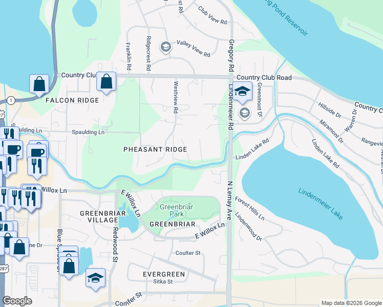 map of restaurants, bars, coffee shops, grocery stores, and more near 916 Lowell Lane in Fort Collins