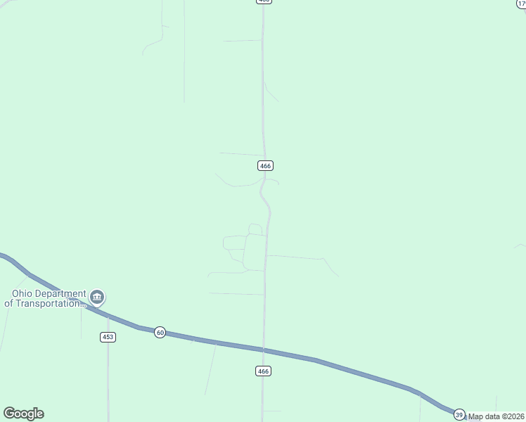map of restaurants, bars, coffee shops, grocery stores, and more near 7071 TR 466 in Lakeville