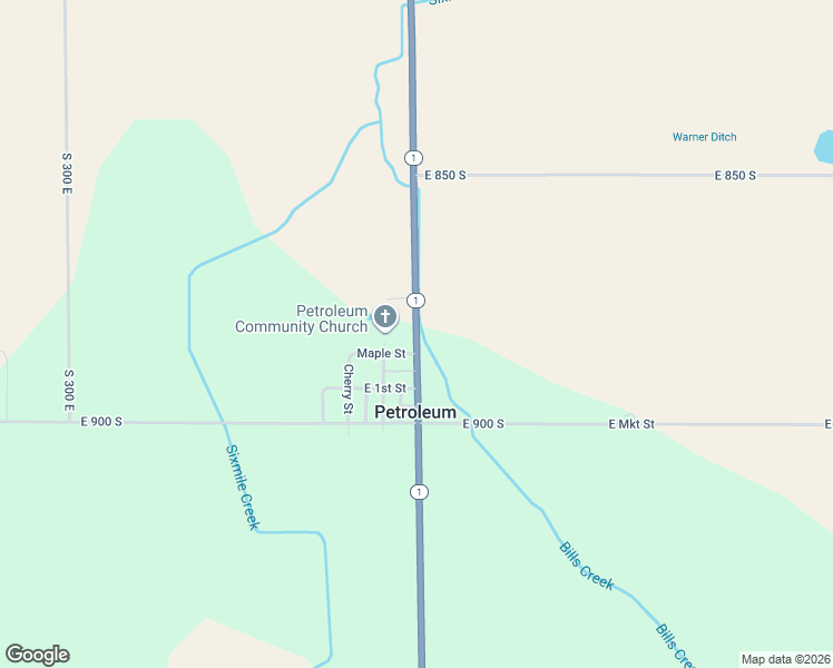 map of restaurants, bars, coffee shops, grocery stores, and more near 8901 Indiana 1 in Keystone