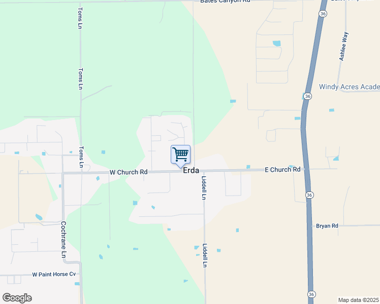 map of restaurants, bars, coffee shops, grocery stores, and more near 4673 Autumn Cove in Erda