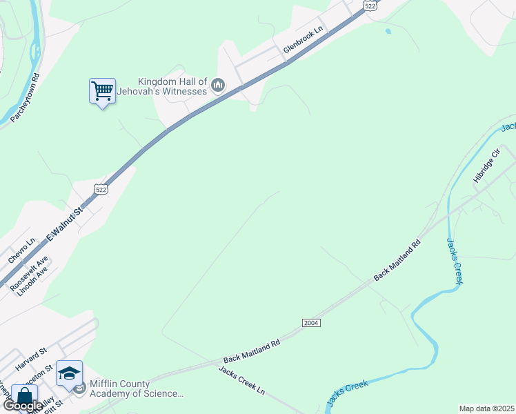 map of restaurants, bars, coffee shops, grocery stores, and more near 366 Haller Lane in Lewistown