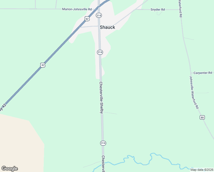 map of restaurants, bars, coffee shops, grocery stores, and more near in Shauck
