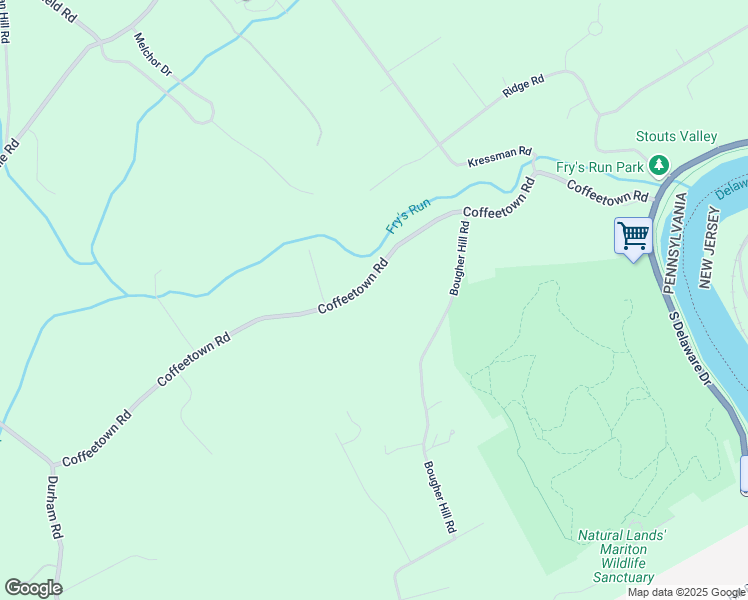 map of restaurants, bars, coffee shops, grocery stores, and more near 245 Coffeetown Road in Easton
