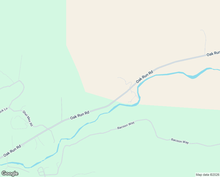 map of restaurants, bars, coffee shops, grocery stores, and more near 11203 Oak Run Road in Oak Run