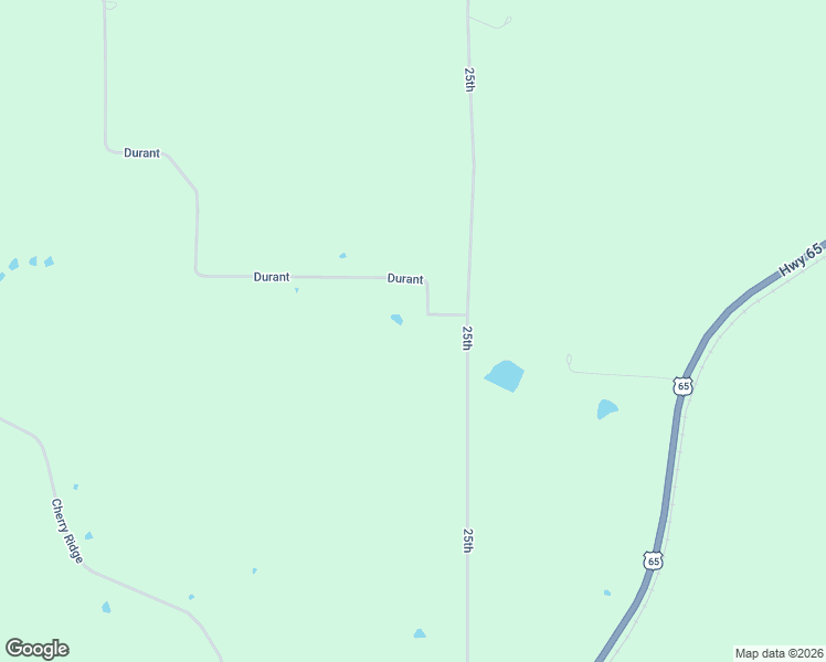 map of restaurants, bars, coffee shops, grocery stores, and more near Durant in Lineville